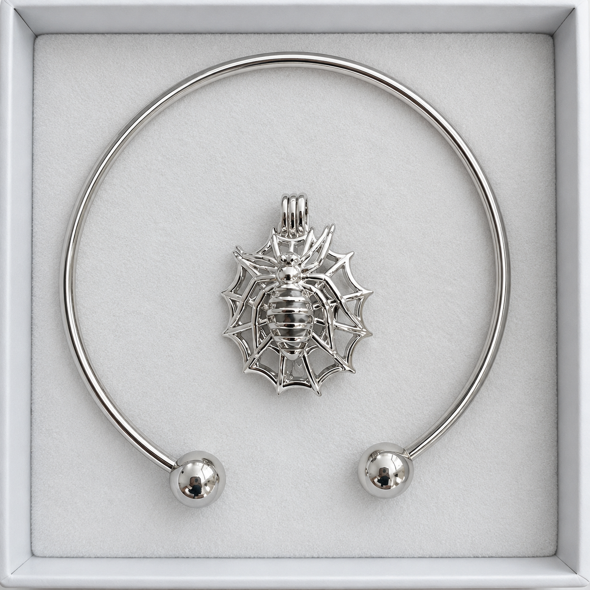 Keepsake Spiderweb Charm Bracelet