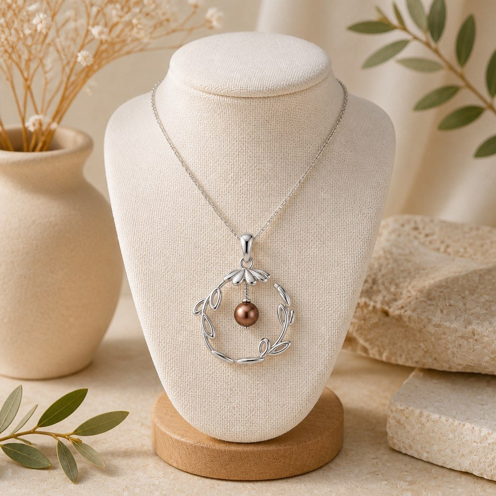 Hollow Pearl Pendent
