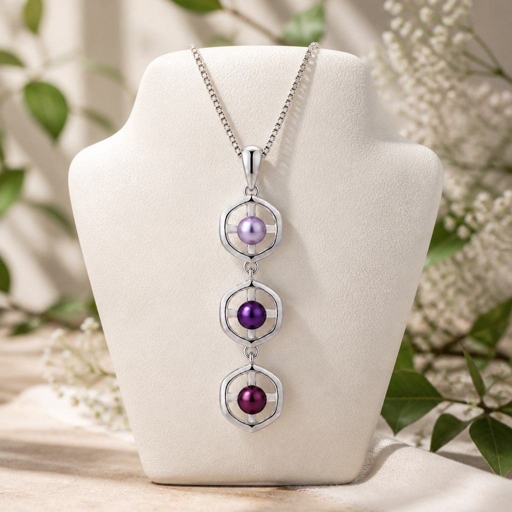 Triple Bail Pin Pendant