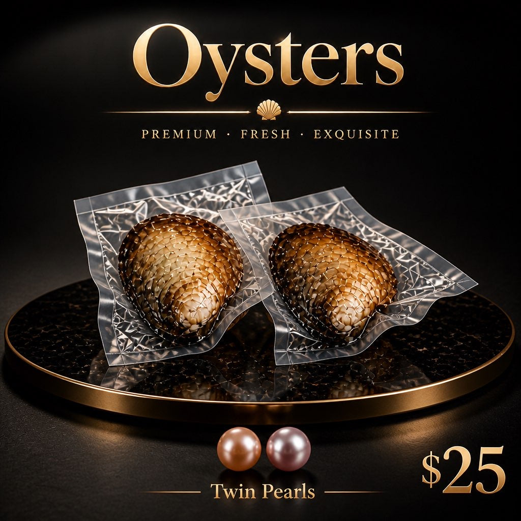 Twin natural's oysters