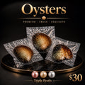 Triple pearl oysters